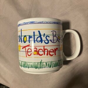 Colorful Teacher Appreciation Mug
